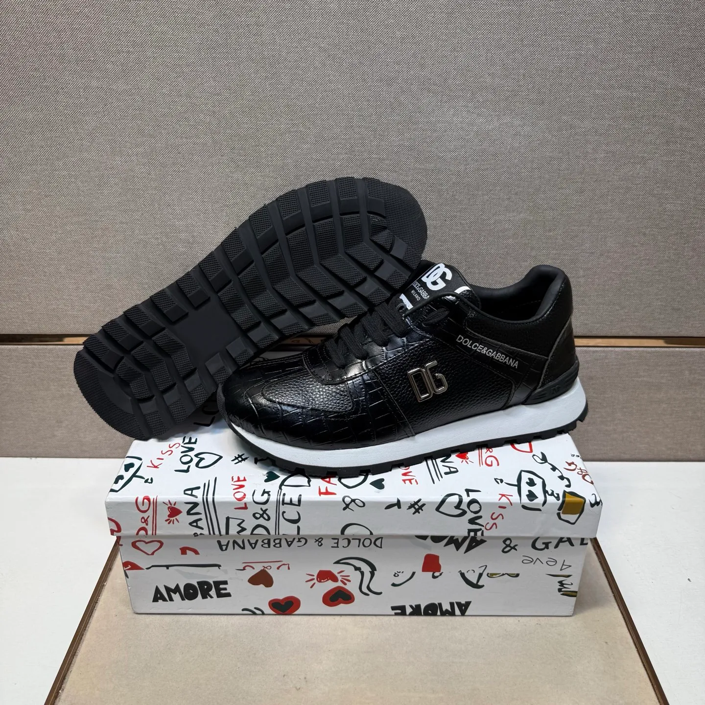 Men's men's shoes 💰pp460【DG～】Men's casual shoes 2025z cabinet sales simultaneously 🔶Size: 38-44 #️⃣ 🔷2 colors🔜The upper is made of multi-material splicing➕Genuine leather lining, comfortable and breathable, sole: original comfortable and wear-resistant outsole, ⚠️Real shot📱Photographed🎬The real thing is better📢📢📢